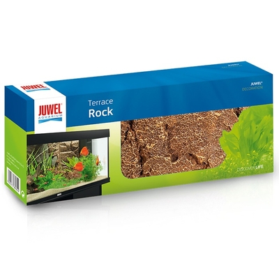 JUWEL Terasse Rock A 35 x 15 cm module incurvé vers l'extérieur pour la conception de terrasses en aquarium