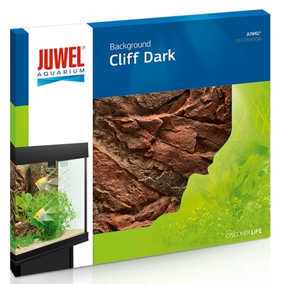 JUWEL Cliff Dark plaque de fond 3D 60 x 55 cm pour l'habillage de la vitre arrière de votre aquarium