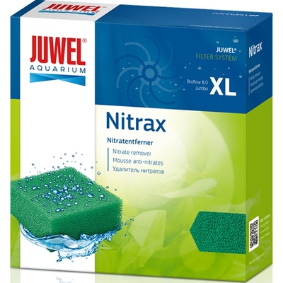 JUWEL Nitrax XL bloc de mousse anti-nitrates pour filtre Juwel Bioflow 8.0 et Jumbo. Dimensions 14,8 x 14,8 x 5 cm