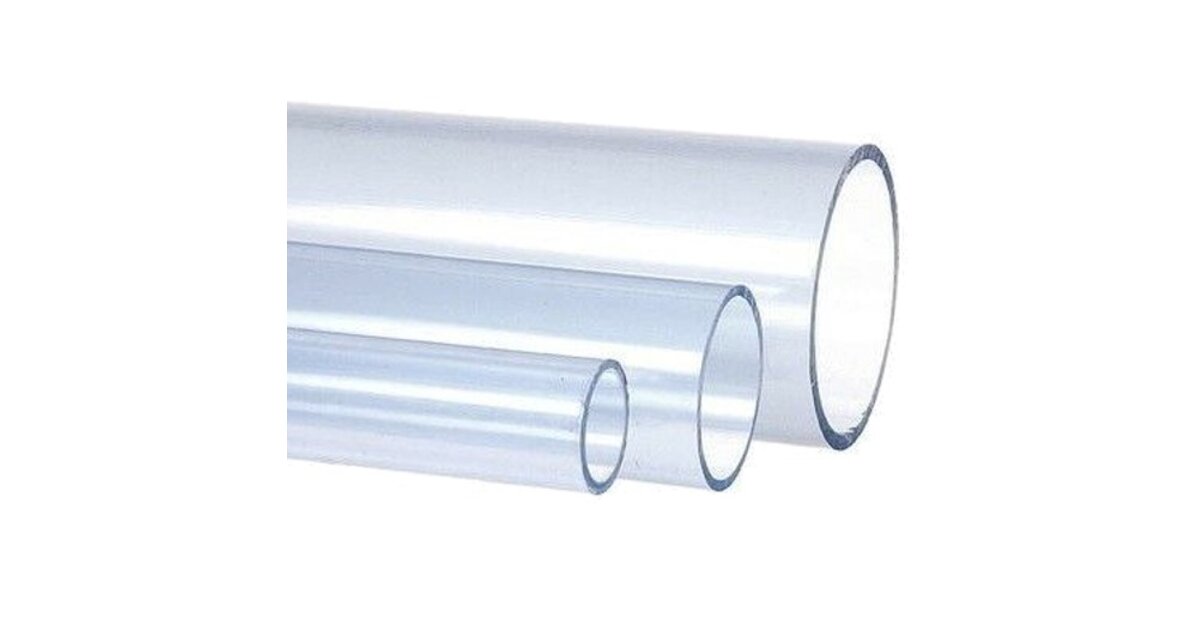 Tuyau PVC Transparent 1m - Diamètre 20mm Intérieur/22mm Extérieur - Pour Aquarium Et Eau