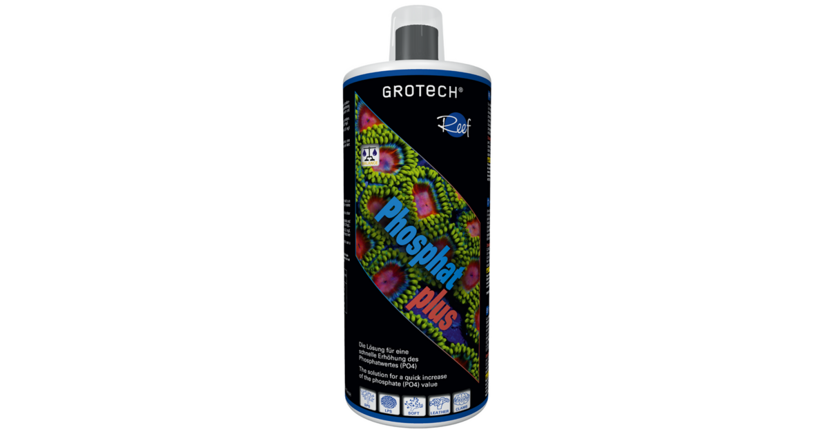 Aquano Phosphat Plus - Concentré Pour Augmenter Le Phosphate En Aquarium Récifal Eau De Mer