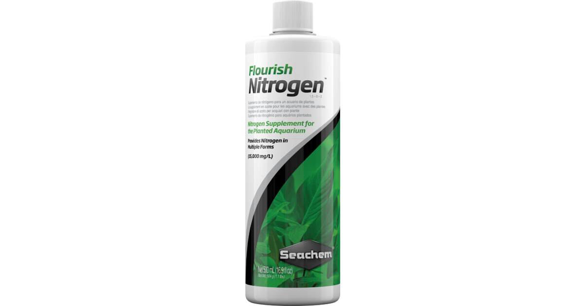 Integratore Flourish Nitrogen Seachem Per Piante D'Acquario - 500 Ml, Fonte Di Azoto Per Acquari Lussureggianti - Foto 8