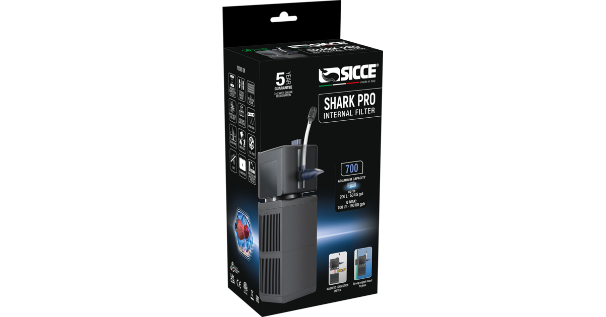 Sicce Shark Pro 700 Innenfilter - Kaufen Im Aqua Planet Online