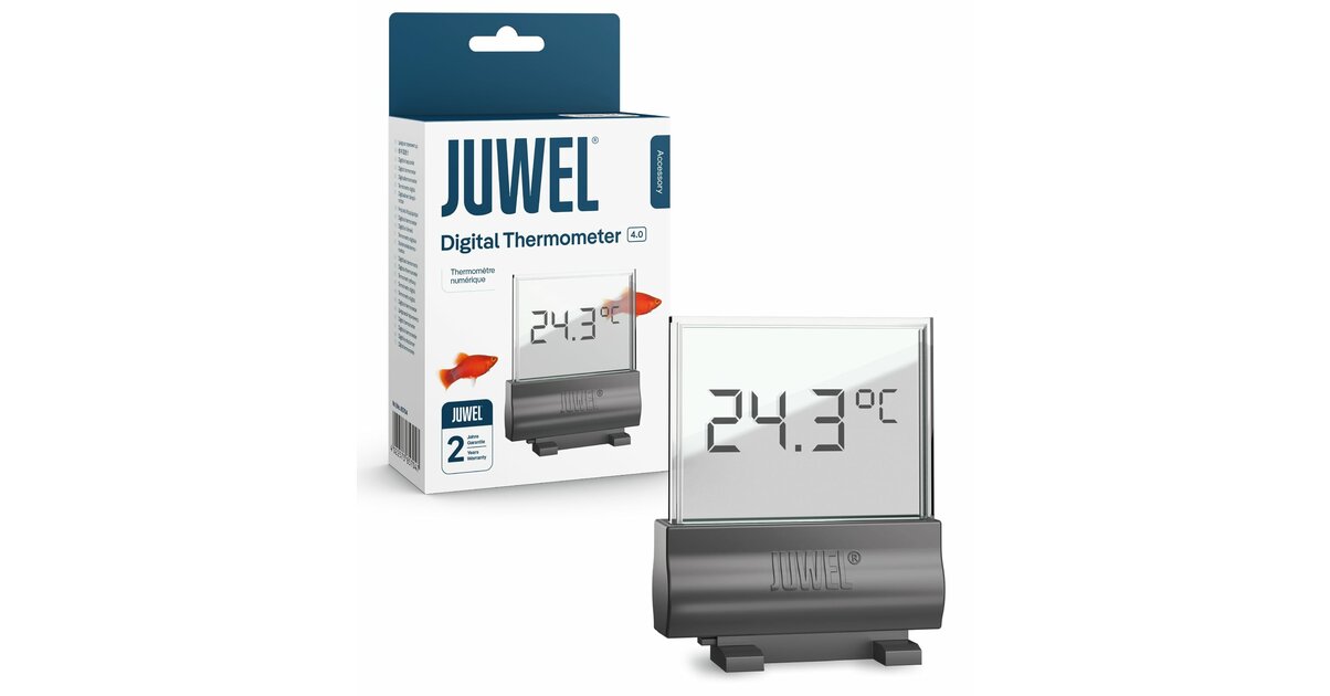 Thermomètre Numérique Sans Fil Pour Aquarium - Écran Clair, Haute Précision - Facile à Lire, Installation Adhésive