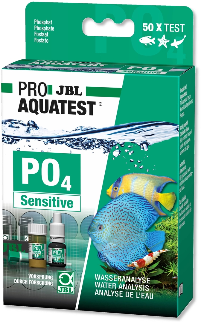 Avis JBL ProAquaTest PO4 Sensitive test Phosphate pour aquarium d'eau