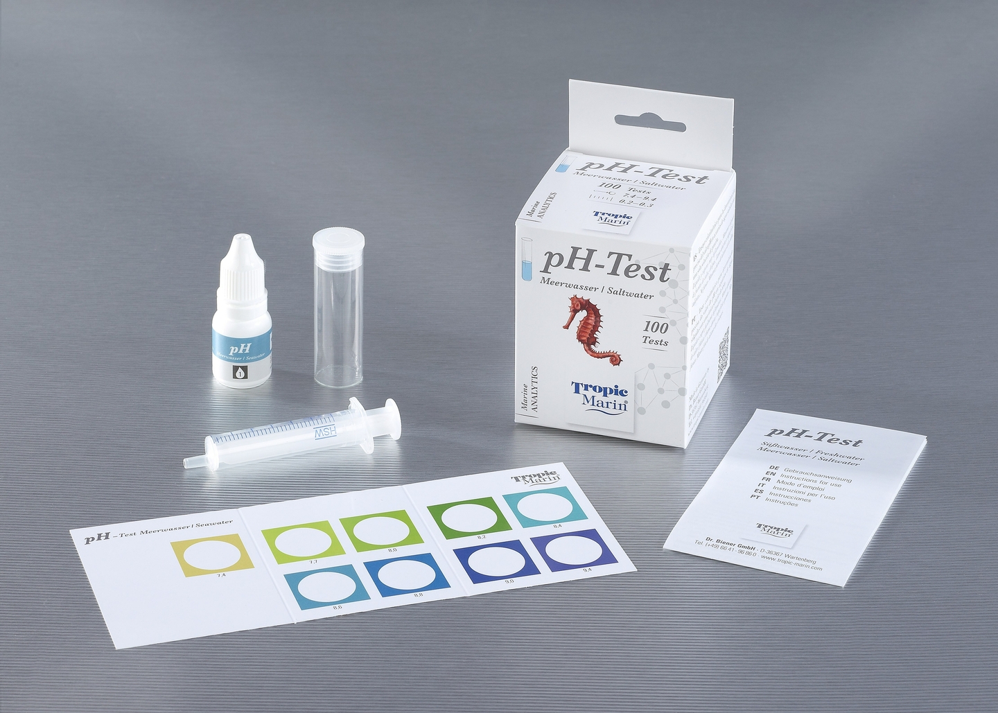 TROPIC MARIN Test PH pour aquarium d'eau de mer Tests importants