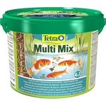 tetra-pond-multimix-10l-aliment-complet-compose-de-flocons-sticks-petits-disques-nutritifs-et-gammarus-pour-tous-poissons-de-bassin