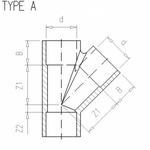 vdl-raccord-en-t-45-pvc-dimensions-cotes