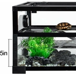 reptizoo-water-land-76-x-30-x-30-cm-aquaterrarium-avec-systeme-de-drainage-pour-tortue-d-eau-4