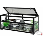 reptizoo-water-land-76-x-30-x-30-cm-aquaterrarium-avec-systeme-de-drainage-pour-tortue-d-eau