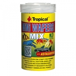 tropical-mini-wafers-mix-100ml-pastilles-descendantes-avec-spirulina-pour-crustaces-et-poissons-de-fond