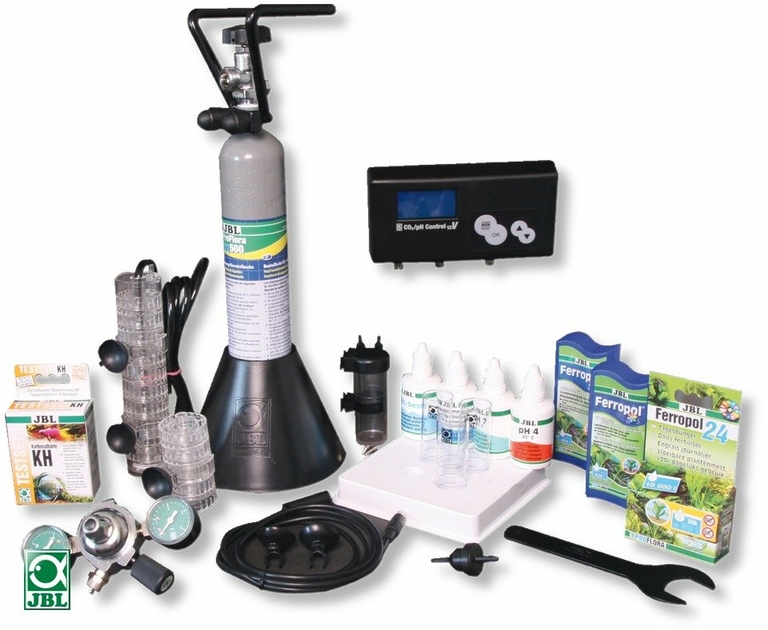 JBL ProFlora M603 Kit CO2 avec bouteille rechargeable 500Gr et pH