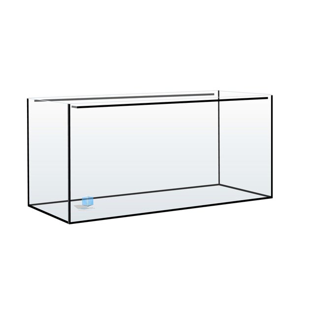 AQUAVIE Aquarium nu 126 litres 80 x 35 x 45 cm. Cuve nue livrée sans