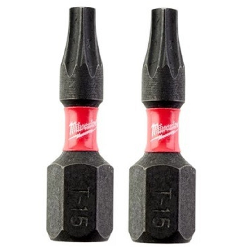 2 embouts HEX5 Shockwave 25 mm BTR MILWAUKEE - Embouts de vissage