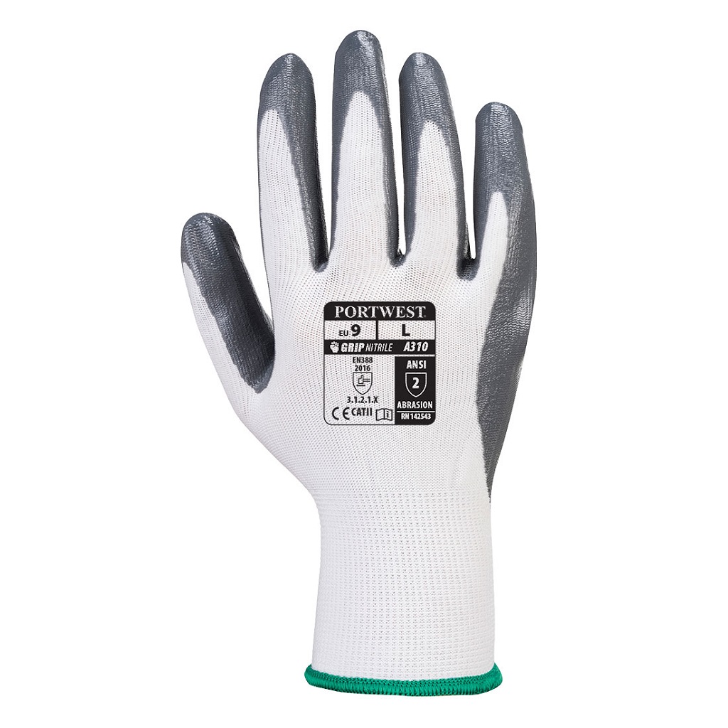 4932479571, Gants Milwaukee taille 9, L, Manutention générale, Gris