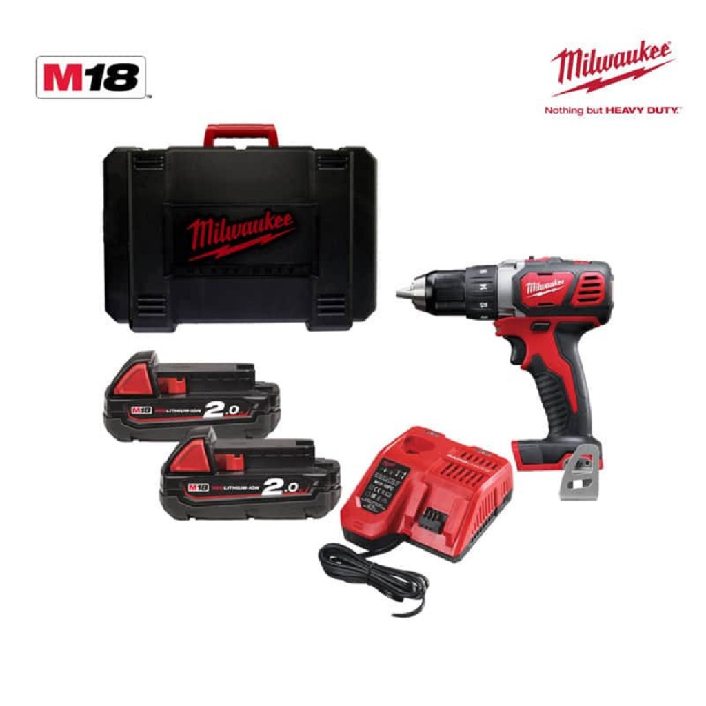 Perceuse à percussion compacte avec batterie MILWAUKEE M18 BDD