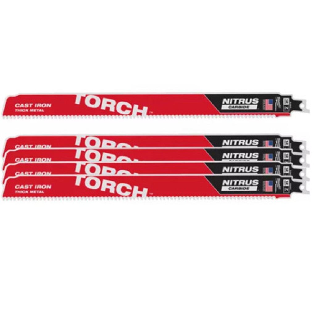 flintronic Lames de Scie Sabre, 10-Piece Lame Scie Sabre pour Bois et Métal(150mm,  230mm de Longueur, 6/10/18 TPI) Compatibles avec La Plupart Des Perceuses :  : Bricolage