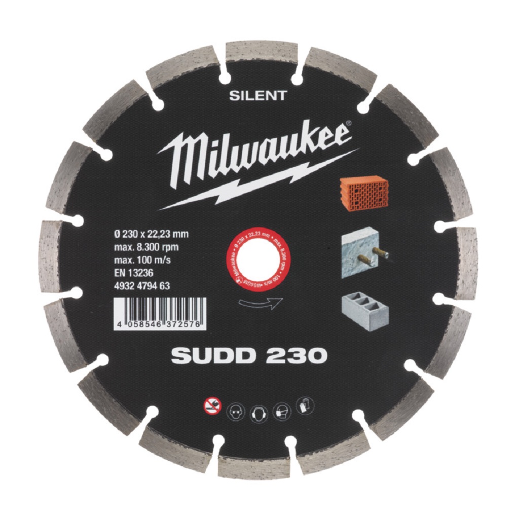 Disque diamant beton SUDD 230 Milwaukee 4932479463