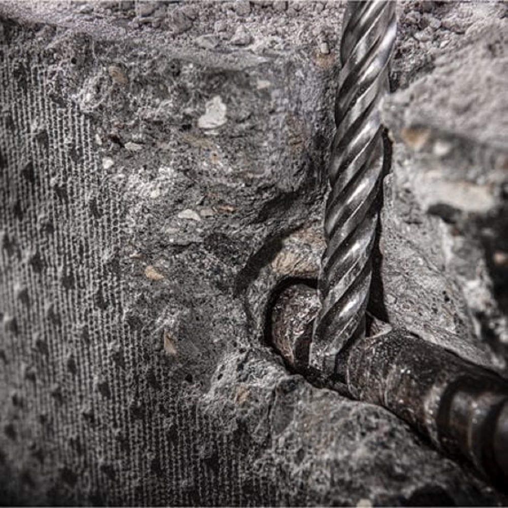 Foret SDS PLUS - 4 Tranchants - Pour Marteau Perforateur