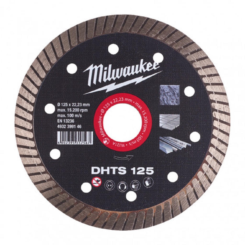 Disque diamant carrelage DHTS 125 mm Milwaukee 4932399146