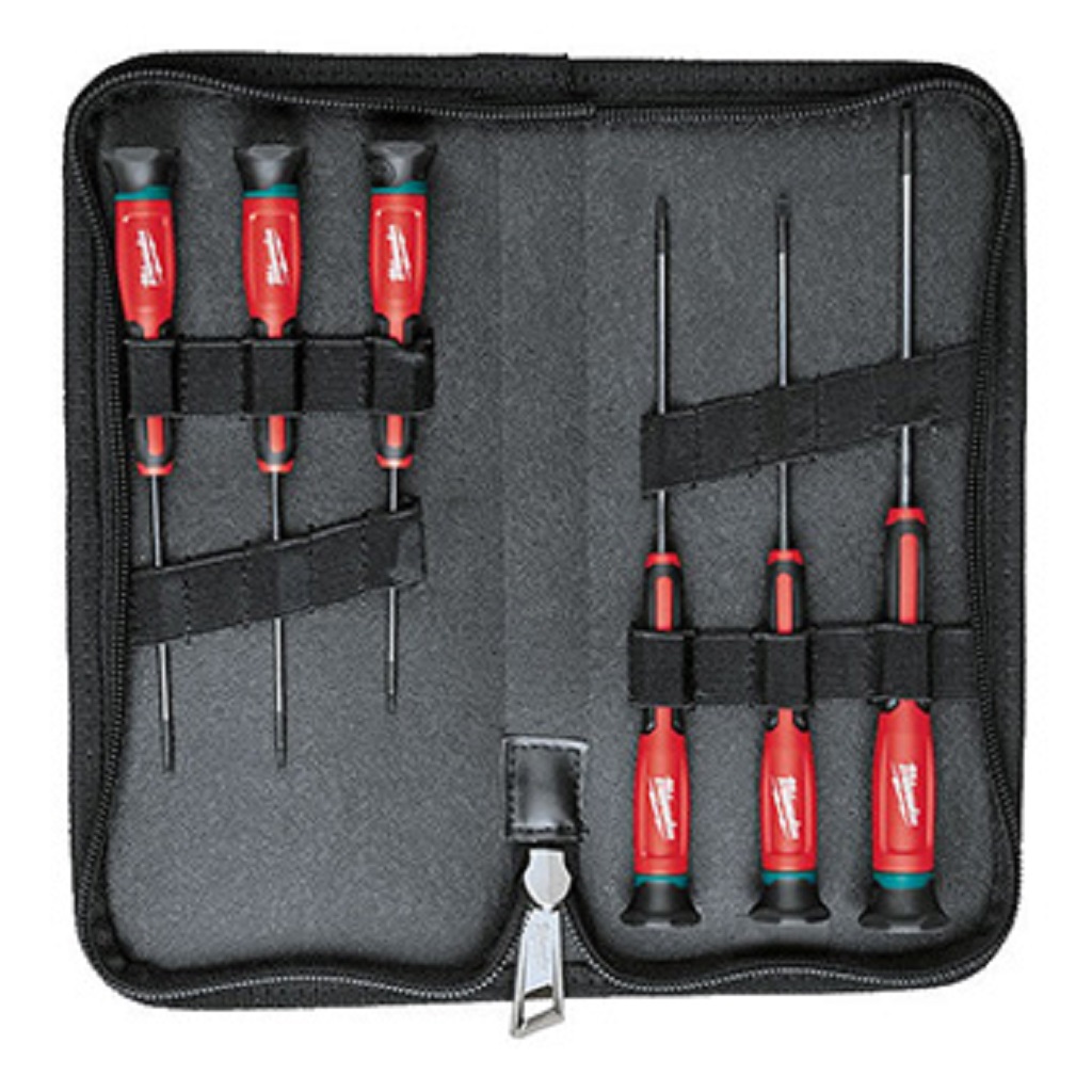 Trousse de 6 tournevis de précision TORX Milwaukee 4932471870