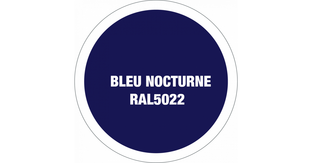 Peinture Laque Loxxo – Bleu Nocturne Satiné, Spécial Bois Microporeux, 0,5L – Haute Résistance
