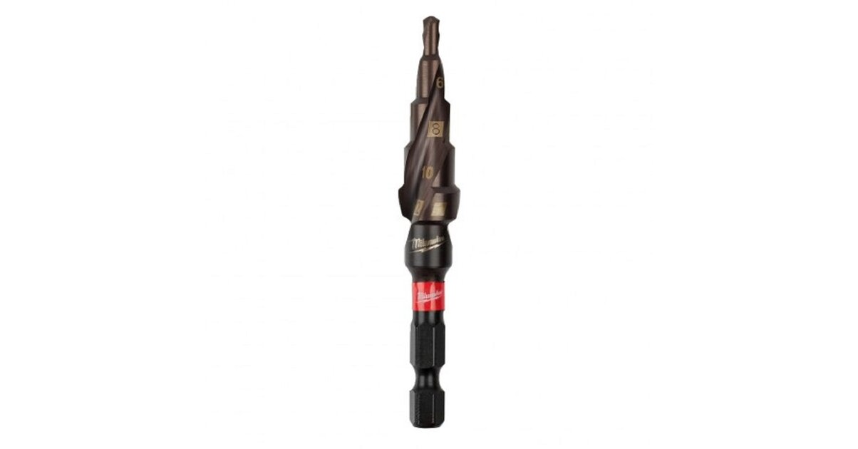 Foret étagé schockwave 4-12 / 1 mm Milwaukee 48899261 - Forets metaux ...