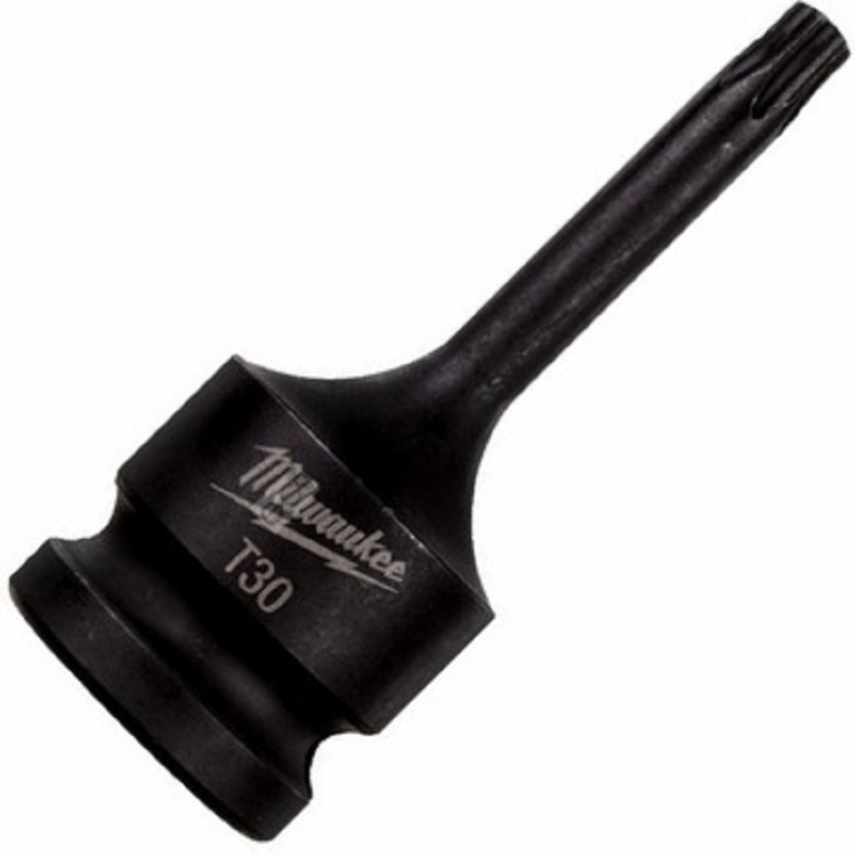 Douille SCHOCWAVE IMPACT DUTY 1/2 TORX T30 Milwaukee 4932478059 Douille a choc Milwaukee