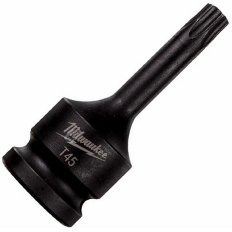 Douille SCHOCWAVE IMPACT DUTY 1/2 TORX T45 Milwaukee 4932478061 Douille a choc Milwaukee