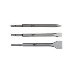 kit 3 burins sds plus milwaukee