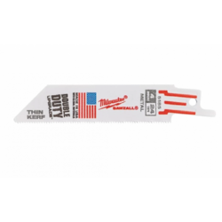 MILWAUKEE | 5 lames de scie sabre TCT AX 150 | 48005521