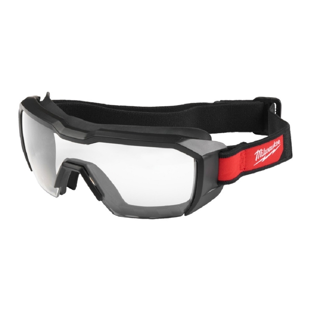 Lunettes De Sécurité Milwaukee Transparentes - Portables Par-dessus Les Lunettes De Vue, Anti-rayures, Anti-buée