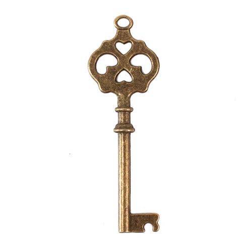 6 clés antiques vintage
