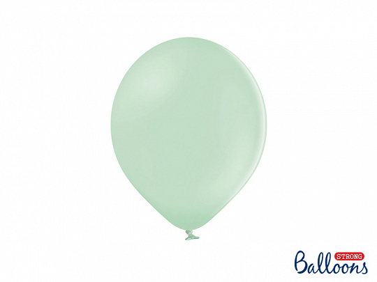 10 ballons Pistache- Pastel- 30 cm