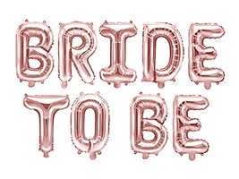 Ballons Bride To Be Rose Gold
