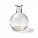 Vase boule en verre