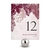 12 numéros de table carton Vigne personnalisables1