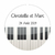 24 Stickers piano personnalisés