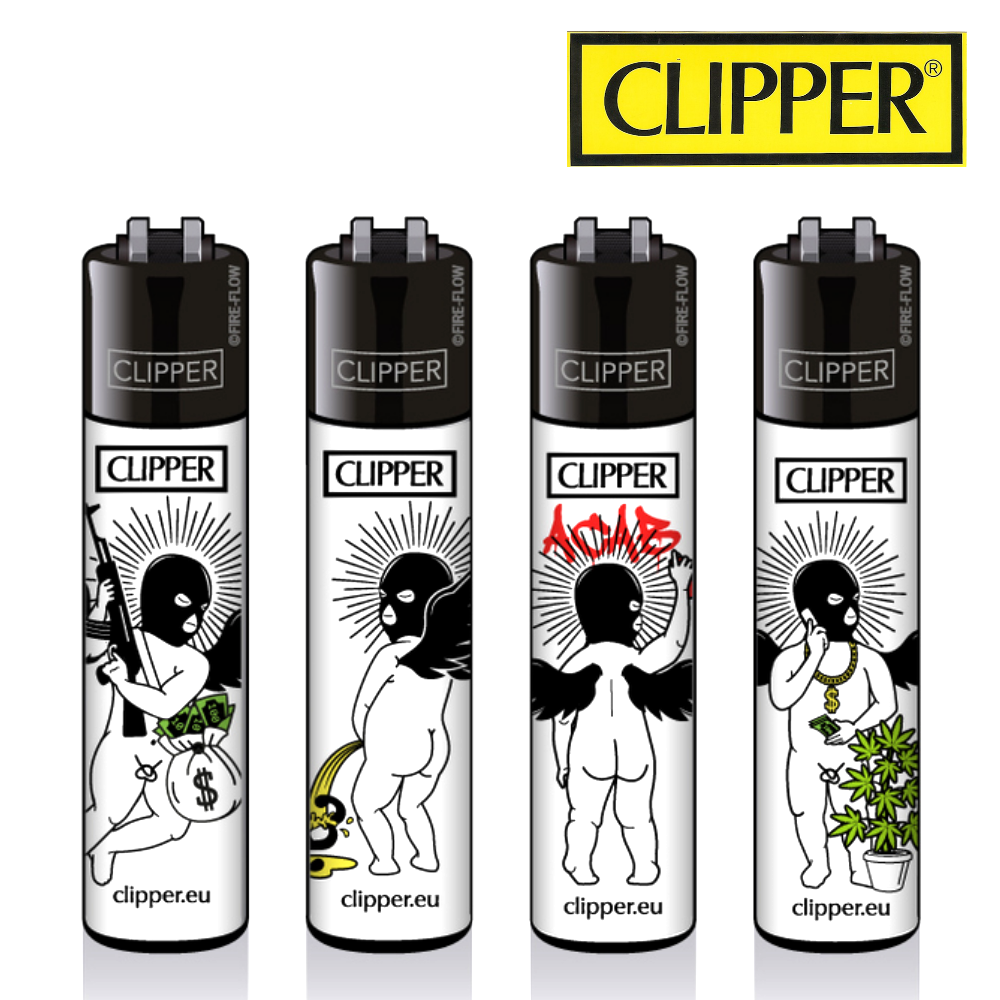 Clipper Shisha - Lot de 4 briquets au style original - Mistersmoke