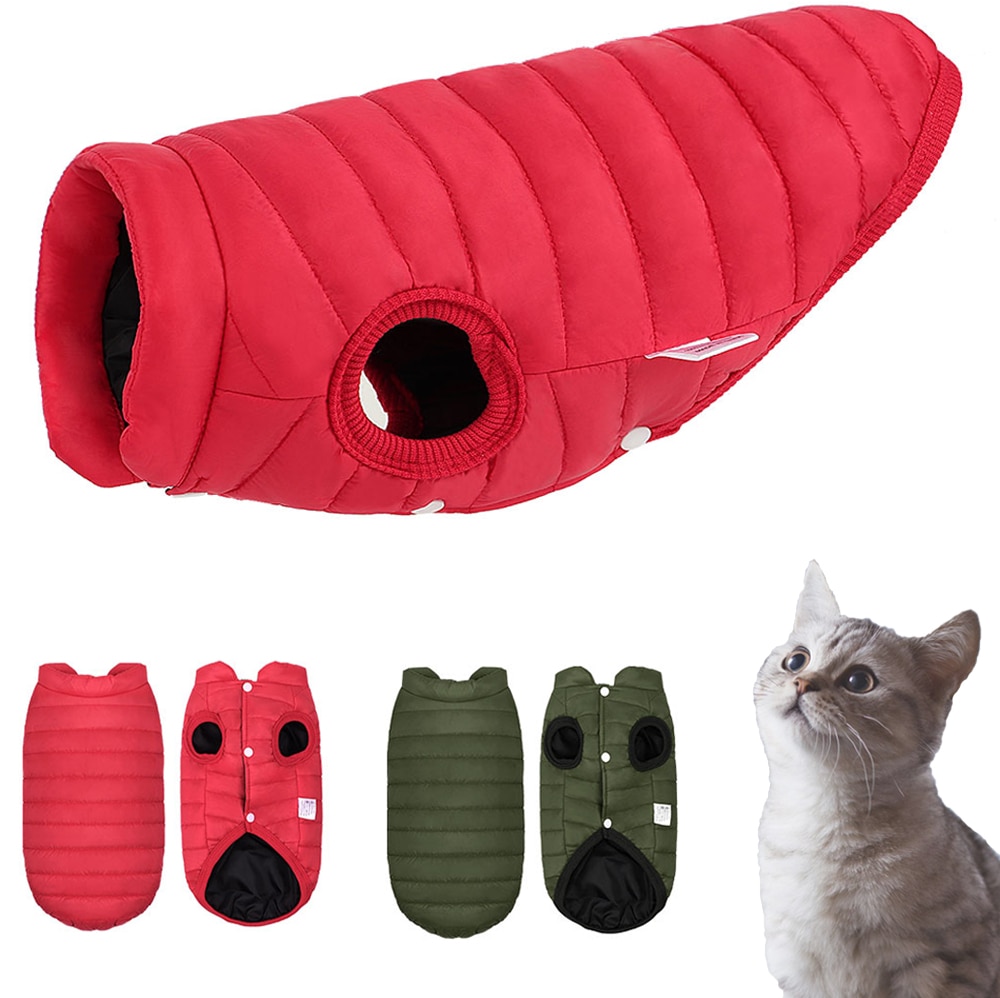 Gilet imperm able pour chat