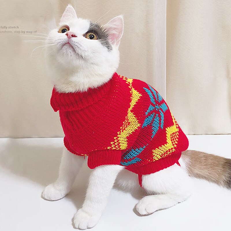 Costume-de-pull-de-chat-mignon-v-tements-chauds-d-hiver-pour-animaux-de-compagnie-pour