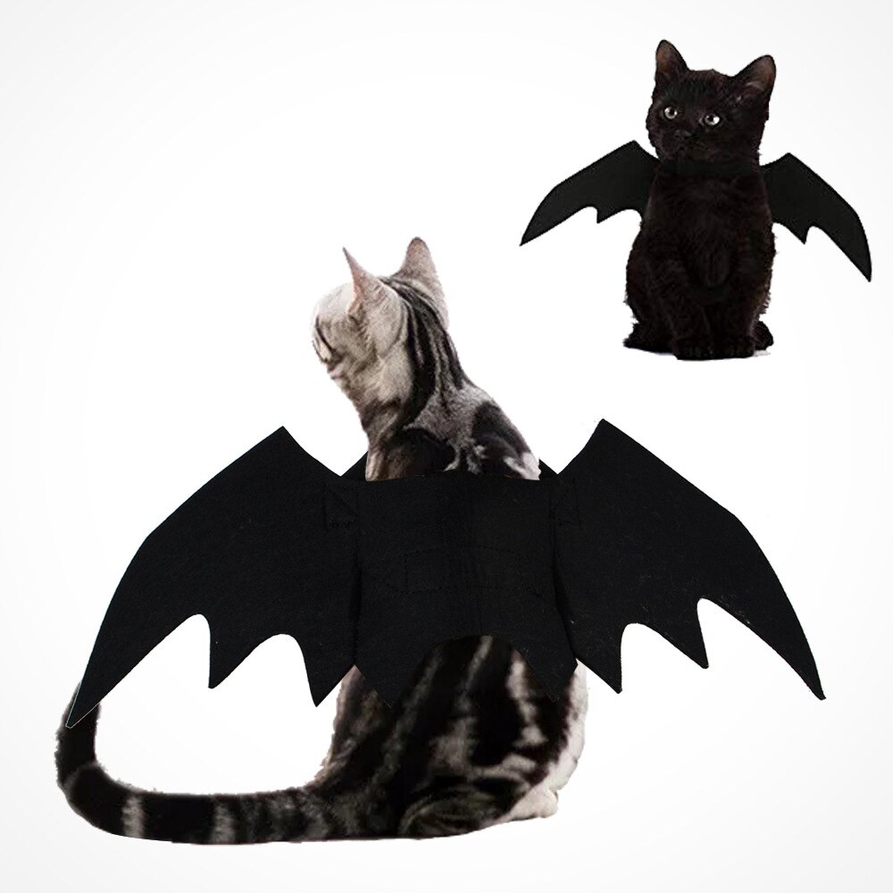 2020-nouveau-Halloween-animal-de-compagnie-chien-Costumes-v-tements-noir-chauve-souris-ailes-animal-cadeau