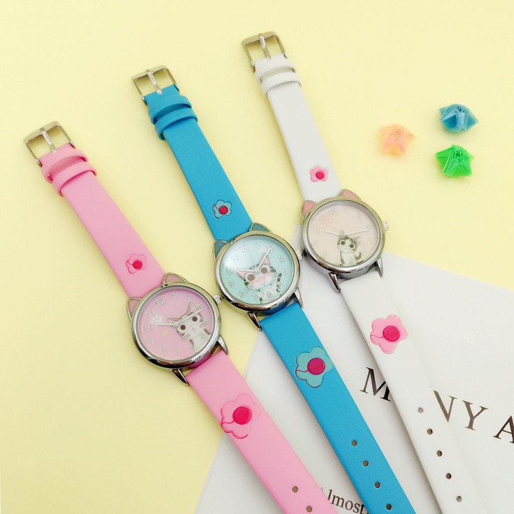 JOYROX-mignon-fromage-chat-motif-enfants-montre-Quartz-analogique-enfant-montres-pour-gar-ons-filles-tudiant