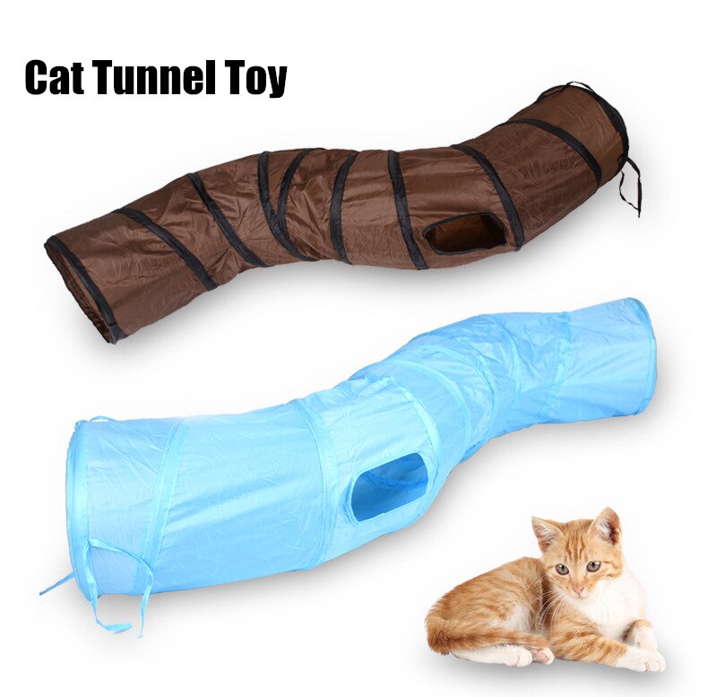 Int-rieur-2-3-4-5-voies-pliable-chat-Tunnel-Tunnel-Kitty-Tunnel-ennuy-chat-jouets