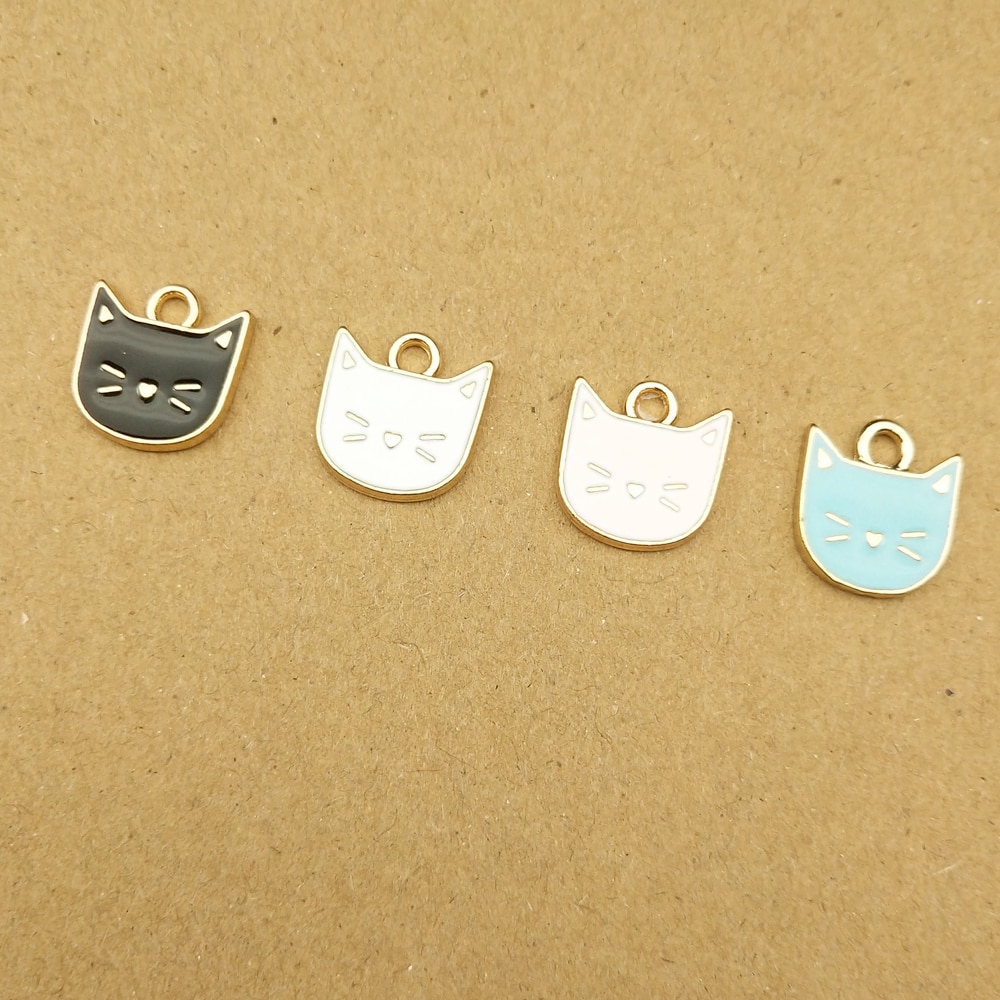 Pendentifs Au Chat Heureux