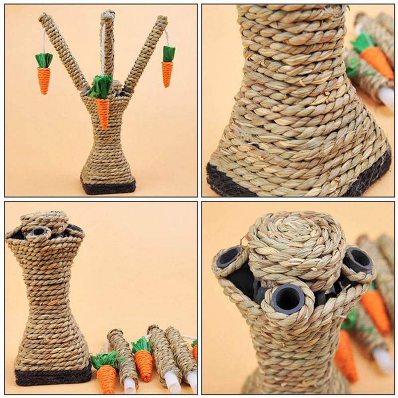 Chat-griffoir-arbre-Sisal-tissu-animal-chat-cadre-d-escalade-bricolage-interactif-jouets-de-formation-animal