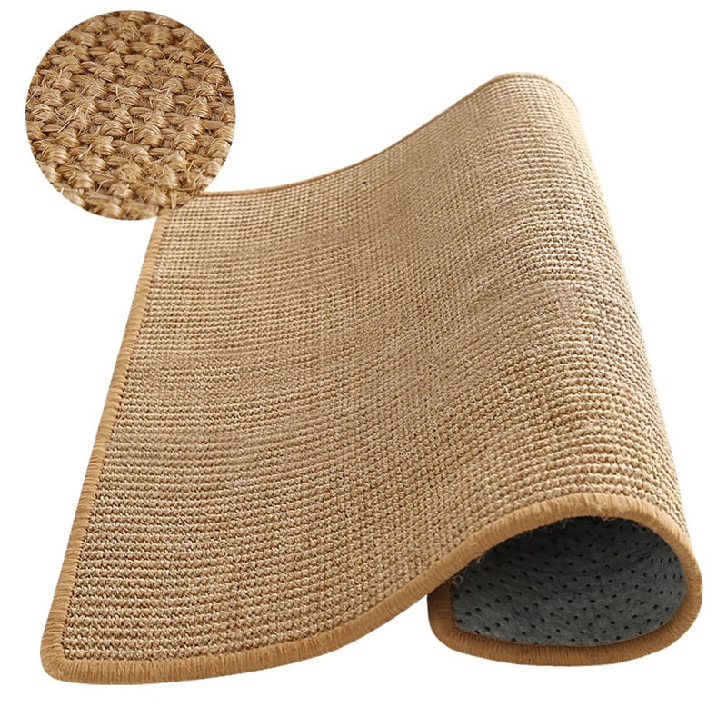 Sisal-chat-planche-gratter-chat-griffoir-chaton-tapis-escalade-arbre-chaise-Table-tapis-meubles-protecteur-chat