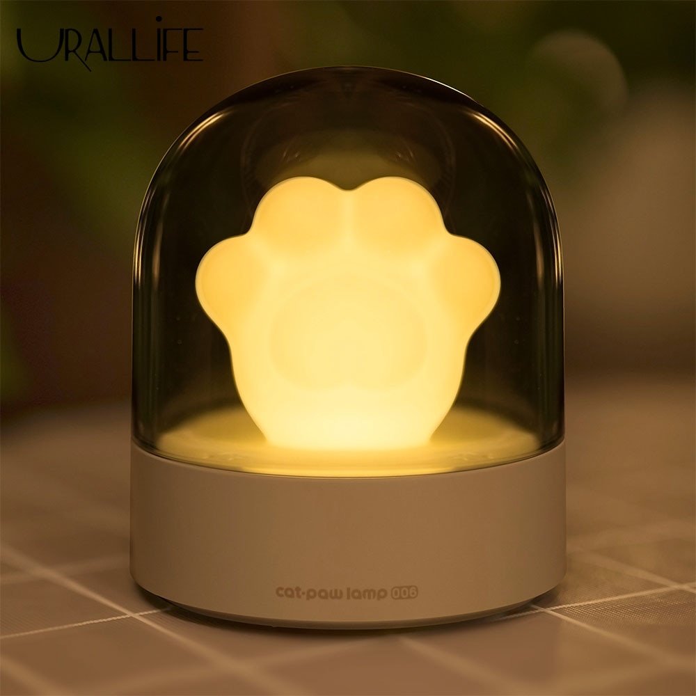 Lampe-de-nuit-LED-lumi-res-ambiantes-dessin-anim-mignon-chat-griffe-forme-chevet-lampe-musicale