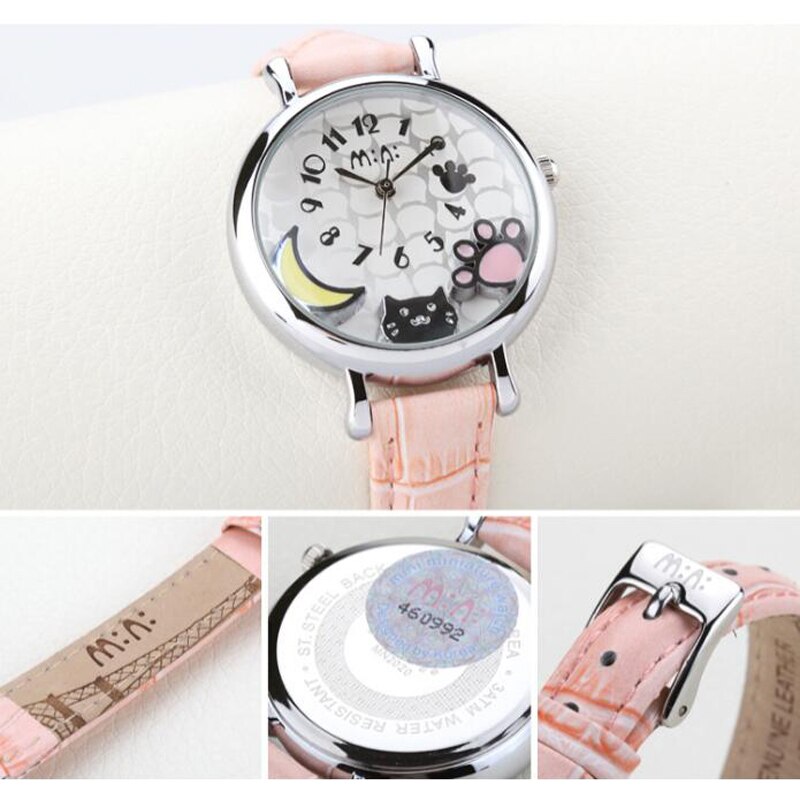 2020-marque-Mini-3D-chat-femmes-montres-tanche-en-cuir-Quartz-montre-bracelet-mode-dames-montres