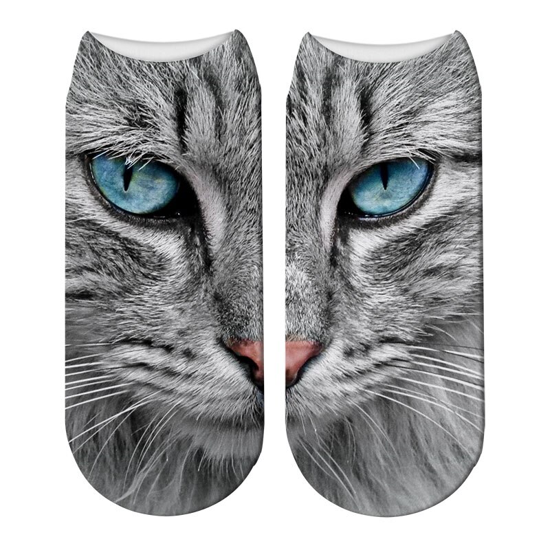 2019-nouveau-3D-impression-femmes-chaussettes-coton-chaussette-mode-unisexe-Animal-chaussettes-chat-Meias-femelle-dr